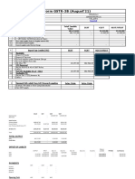 Form GSTR-3B (August'21) : Particulars Total Taxable Value Igst CGST Sgst/Utgst