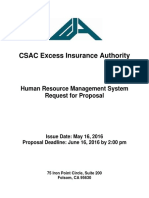 RFP For HRMS System