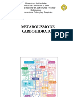 Metabolismo de Carbohidratos Introducción 2021
