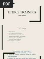 Ethics Training