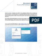 Manual de Acceso Al Portal UPM Software