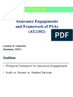 At.1302 - Assurance Engagement and Framework of PSAs