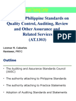 At.1303 - Preface To PSAs and Other Engagement Standards