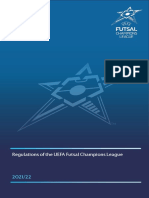 Regulations of The UEFA Futsal Champions League