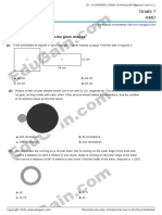 Grade 7 AMO: Choose Correct Answer(s) From The Given Choices