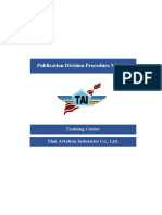 Publication Division Procedure Manual: Training Center Thai Aviation Industries Co., LTD