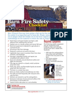 Barn Safety Checklist