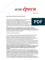 47 marzo 2006. Cargos contratados en Gerencias.