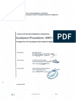 Guidance Procedure: AWS 45: Jordan Civil Aviation Regulatory Commission