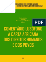 Comentário Lusófono à Carta Africana dos Direitos Humanos e dos Povos