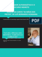 PDF Aula. O narrador autodiegético, o discurso indireto e conceitos básicos de narratologia (1)