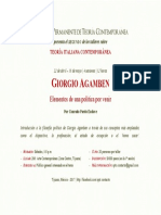 SPTC - Giorgio Agamben (Tabloide)