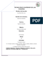 3.2. Formado Mecánico, Forjado, Prensado, Estirado, Cizallado, Doblado, Extrusión, Embutido y Troquelado.