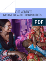 COUNSELLING OF WOMEN TO IMPROVE BREASTFEEDING PRACTICES