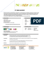 Datasheet Natura Solvent Backlit Glossy e