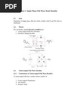 Chapter 2 Single Phase Full Wave Diode Rectifier