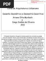 APOSTILA GEOMETRIA ARQUITETURA E URBANISMO PROF DIEGO
