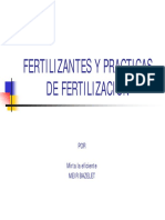 Fertilizantes y prácticas de fertilización optimizadas