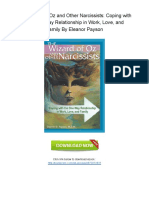 (N440.Book) Download PDF The Wizard of Oz and Other Narcissists: Coping With The One-Way Relationship in Work, Love, and Family by Eleanor Payson