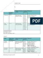 Scheme of Work: Starter Unit