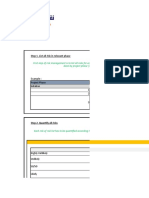 Step 1. List All Risk in Relevant Phase: Example: Project Phase Initation 1 2