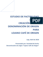 Estudio Factib DO Loja - 2018