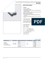 Rectifier Solid State Relays: 1. General