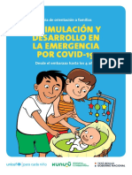 Guía de orientación a familias sobre estimulación y desarrollo en la emergencia por COVID-19