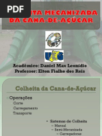 APRESENTAÇÃO COLHEITA MECANIZADA DA CANA-DE-AÇÚCAR - DANIEL MAX