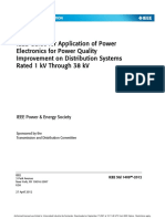 IEEE Guide For Application of Power Electronics For Power Quality Improvement On Distribution Systems Rated 1 KV Through 38 KV