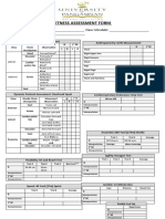 PFA Form and Criterion