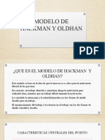 Modelo de Hackman y Oldhan