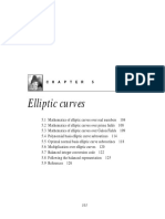 Elliptic Curves: C H A P T E R 5