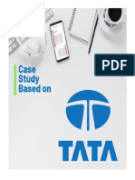Case Based Assignment TATA