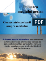 Poluarea mediului aerian