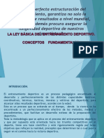 I - Ley Bio Adaptación - Principios Entrenamiento