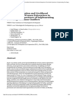 Rural Electrification and Livelihood Generation For Women Enterprises in Rural India: Experience of Implementing Two-Stage Biomass Gasifiers