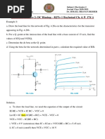 Electronic Lecture 2: DC Biasing-Bjts ( (Boylestad Ch. 4. P. 174) )