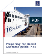 Guidelines Preparing For Brexit Customs 12 November 2020