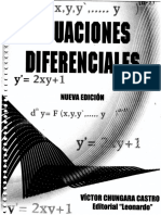 Ecuaciones Diferenciales - Victor Chungara