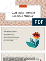 Diet Pada Penyakit Diabetes Melitus