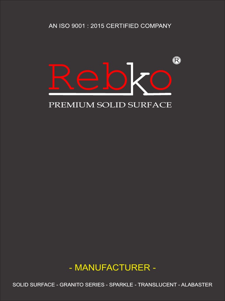 Premium Solid Surface Collection | PDF