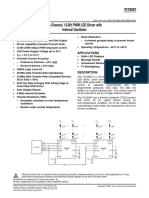 24-Channel, 12-Bit PWM LED Driver With Internal Oscillator: Features