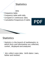 Statistics Grade 8