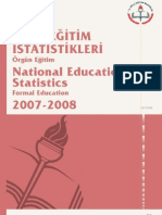 Meb Istatistikleri Orgun Egitim 2007 2008