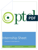 PTCL internship report on budget planning and allocation