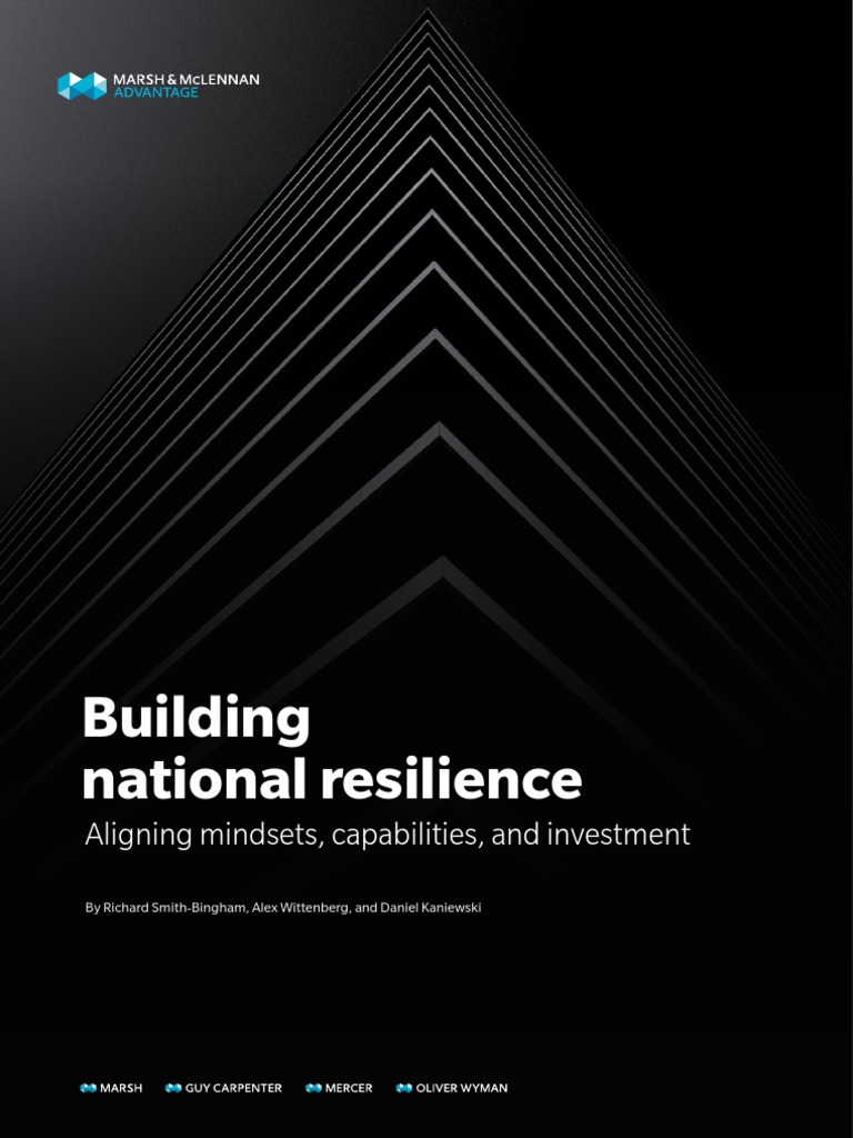 Building National Resilience MMC | PDF | Risk | Climate Resilience