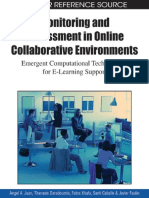 [Premier Reference Source] Angel a. Juan, Thanasis Daradoumis, Fatos Xhafa - Monitoring and Assessment in Online Collaborative Environments_ Emergent Computational Technologies for E-learning Support (2010, IGI Glob