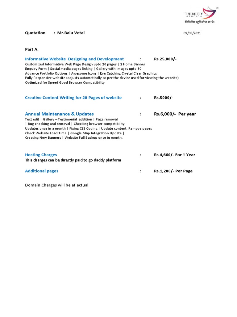 Web & Brand Design Services | PDF | Websites | Web Design