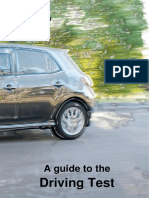 A Guide to the Driving Test